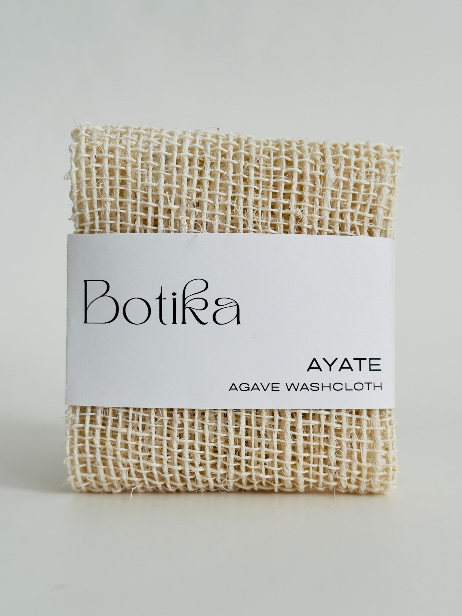 natural agave fiber washcloth