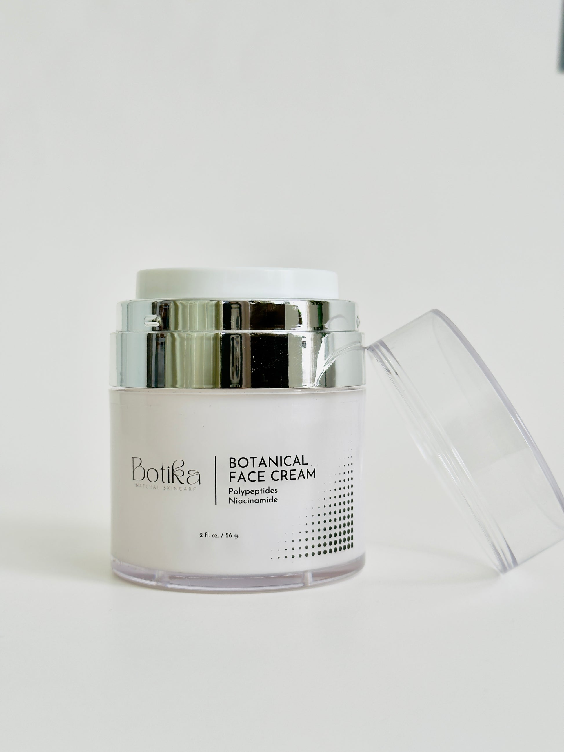 hydrating face cream made with soothing botanical ingredients