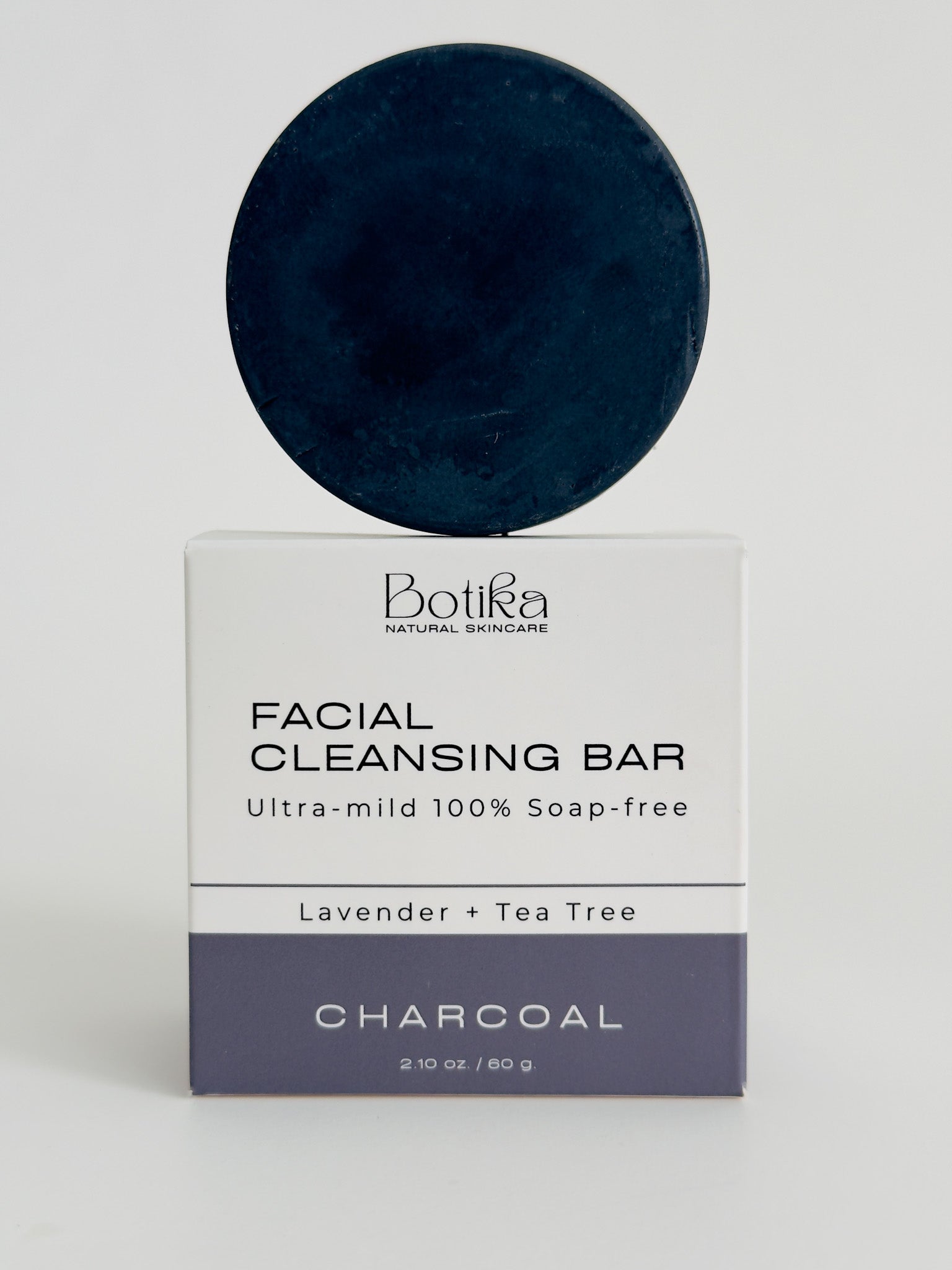 natural charcoal soap bar to purify pores and reduce breakouts