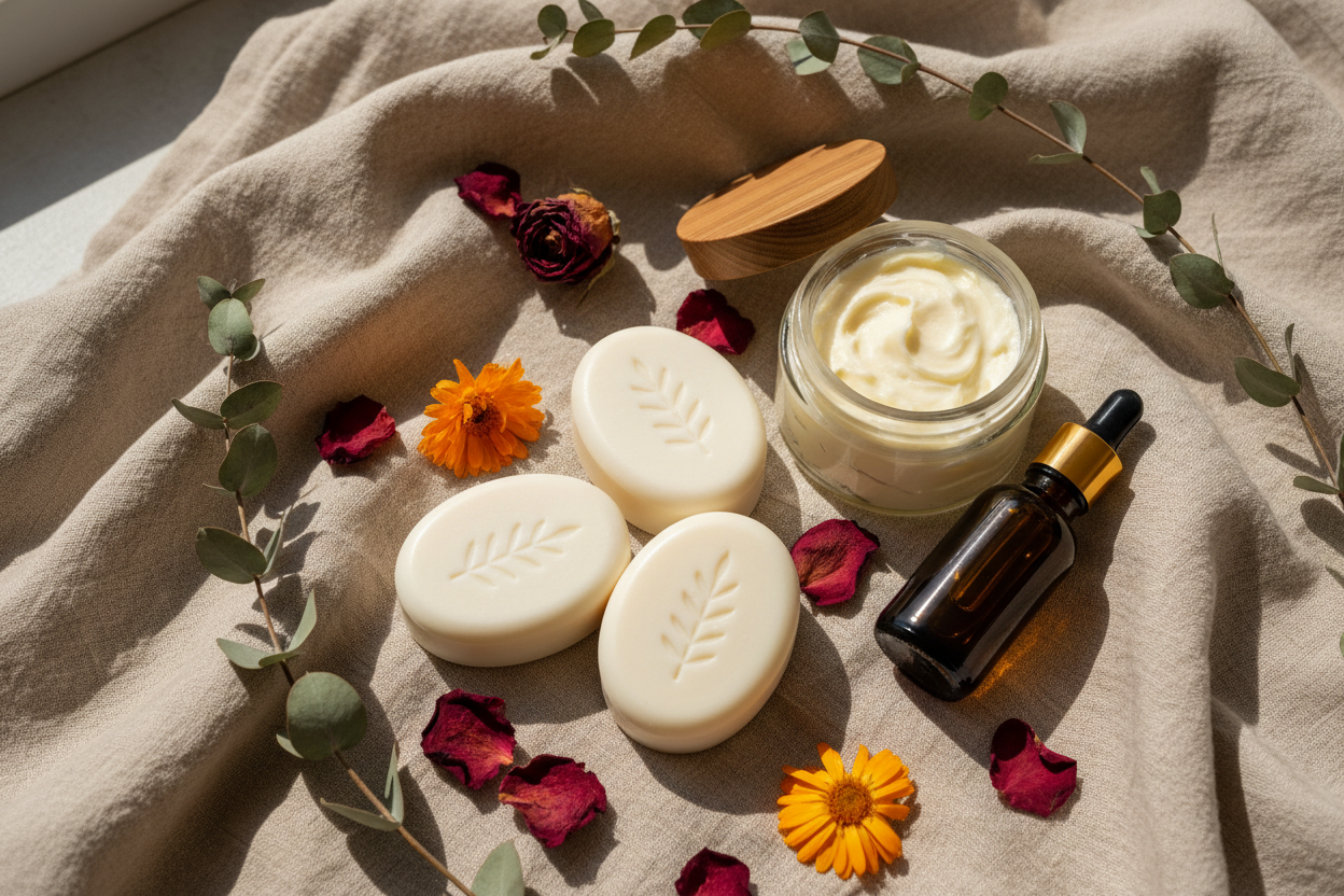 Bakuchiol serum with babchi plant and botanical ingredients - Botika Skincare