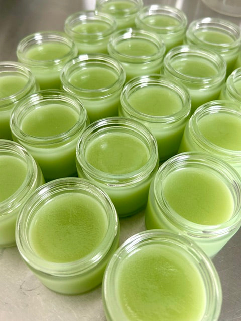 Tallow Blue grass-fed tallow balm preparation process