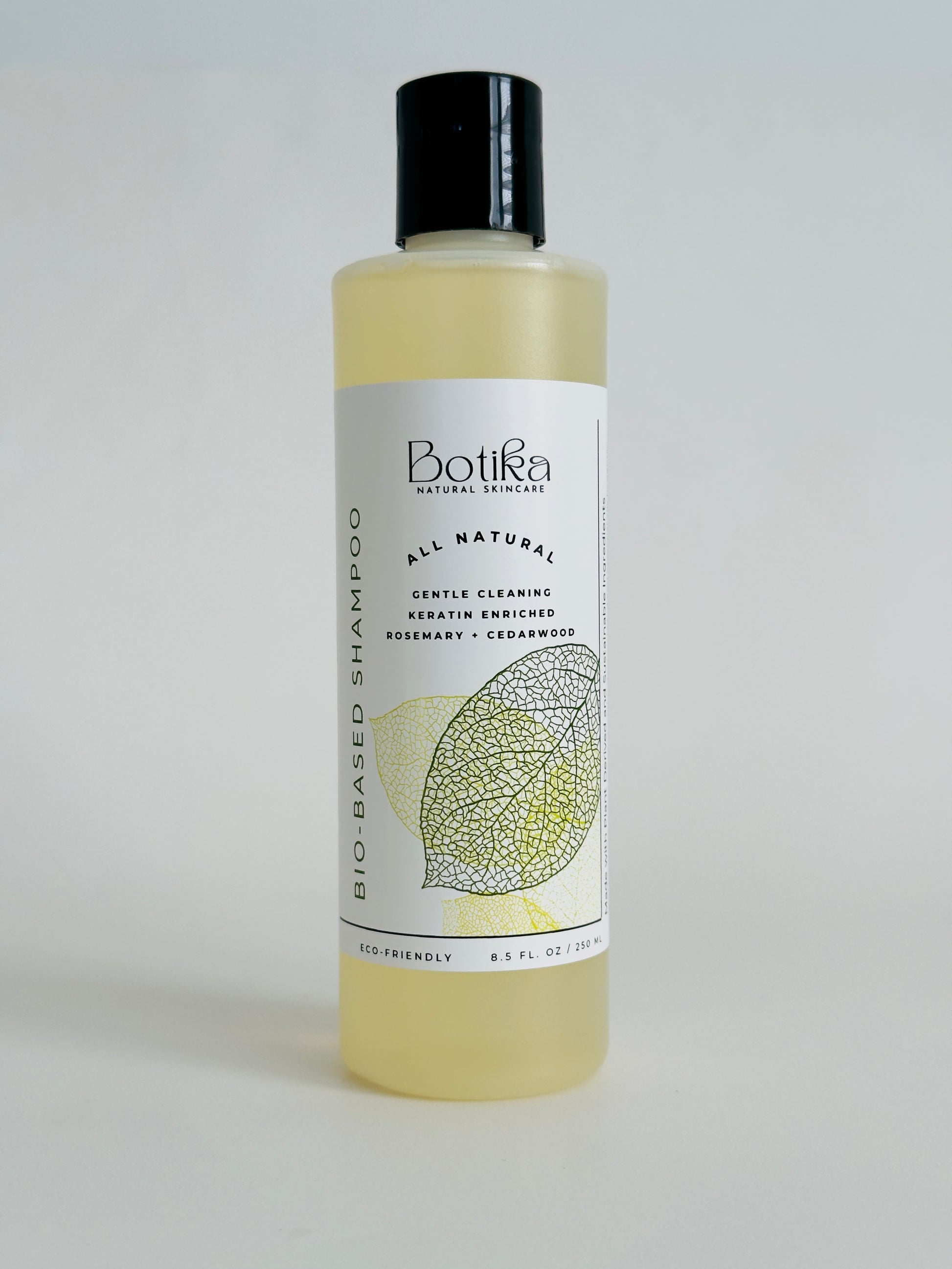 botika bio-based shampoo for gentle cleansing and scalp balance