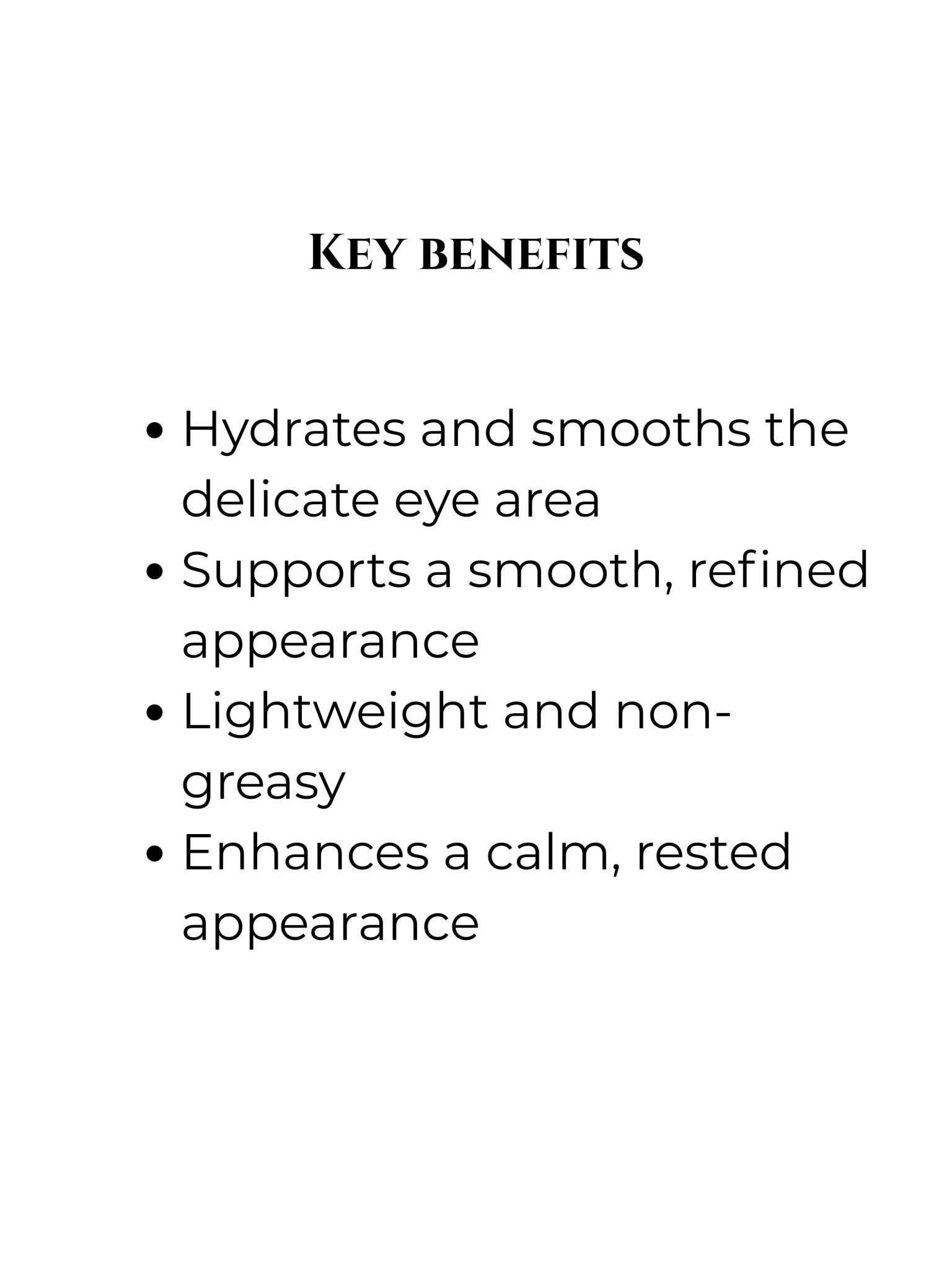 Botanical Eye Contour Oil Halo - Botika Skincare