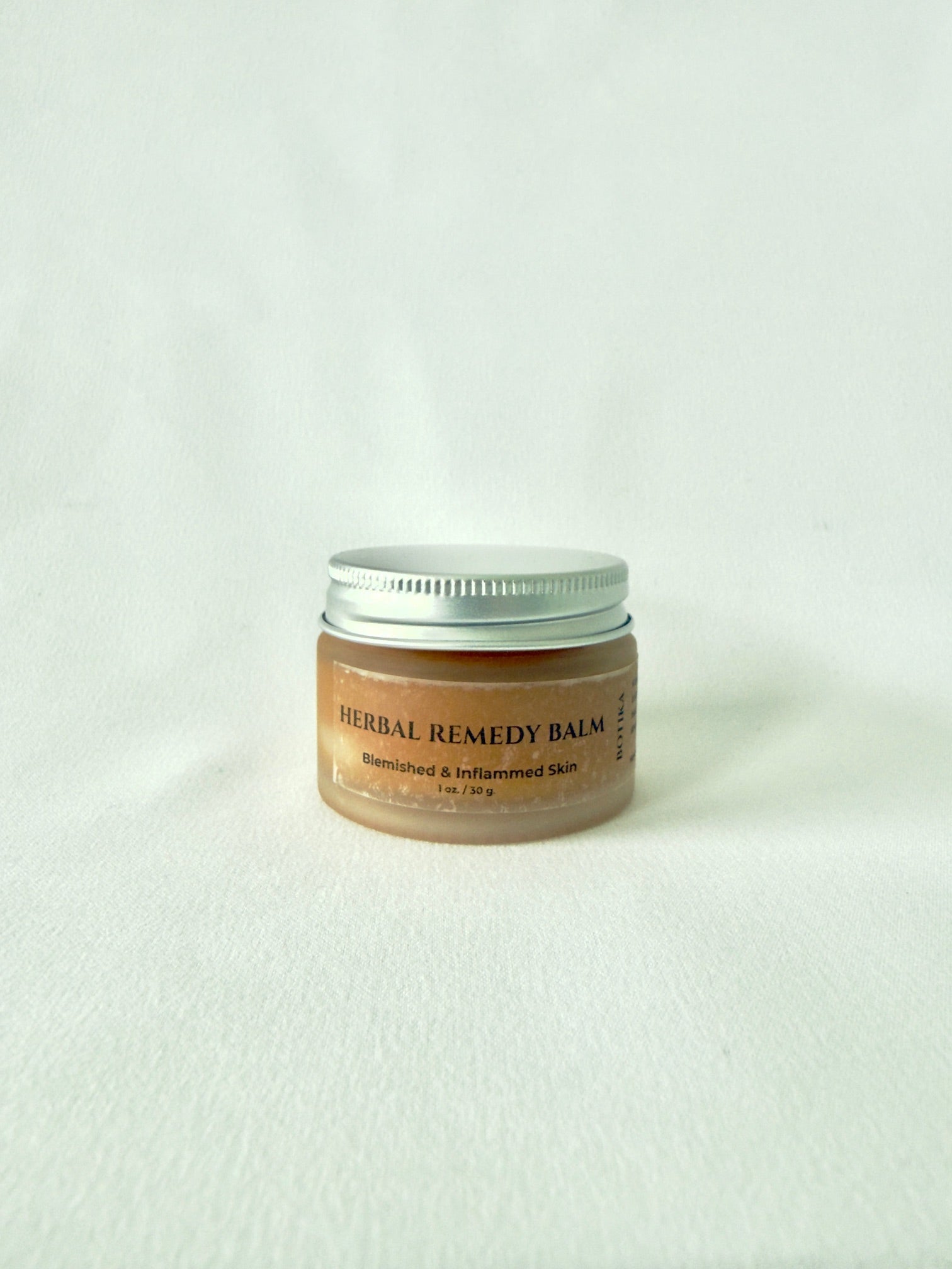 Botika Herbal Blemish Balm for Acne-Prone Skin tin standalone — plant-based blemish balm for clearer and balanced skin