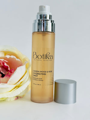 Hydrating Mist Sandalwood + Rose - Botika Skincare