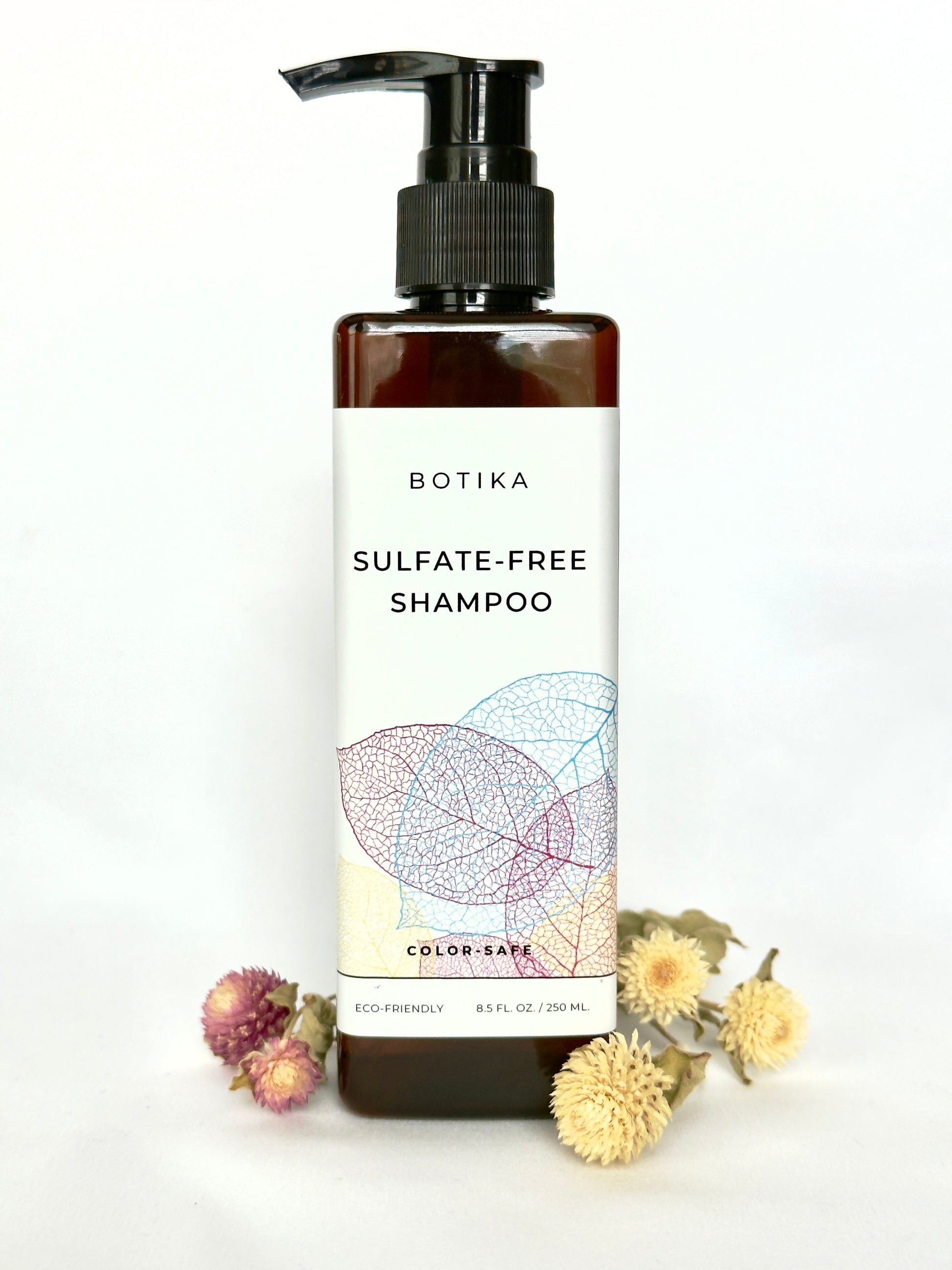 Gentle color-safe shampoo for sensitive scalps — Botika natural sulfate-free Shampoo