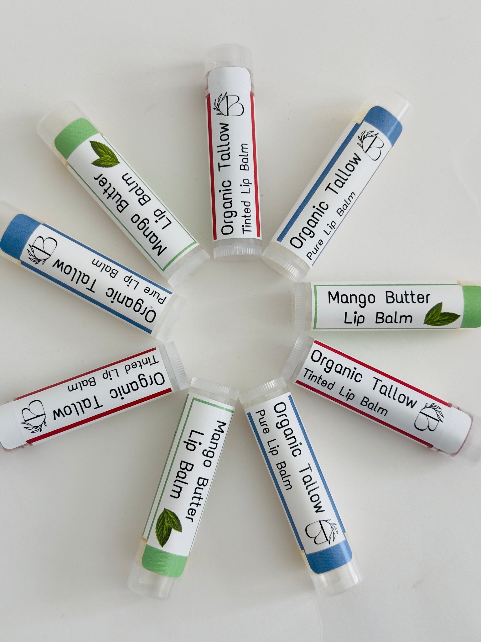 Organic Tallow Lip Balm - Botika Skincare
