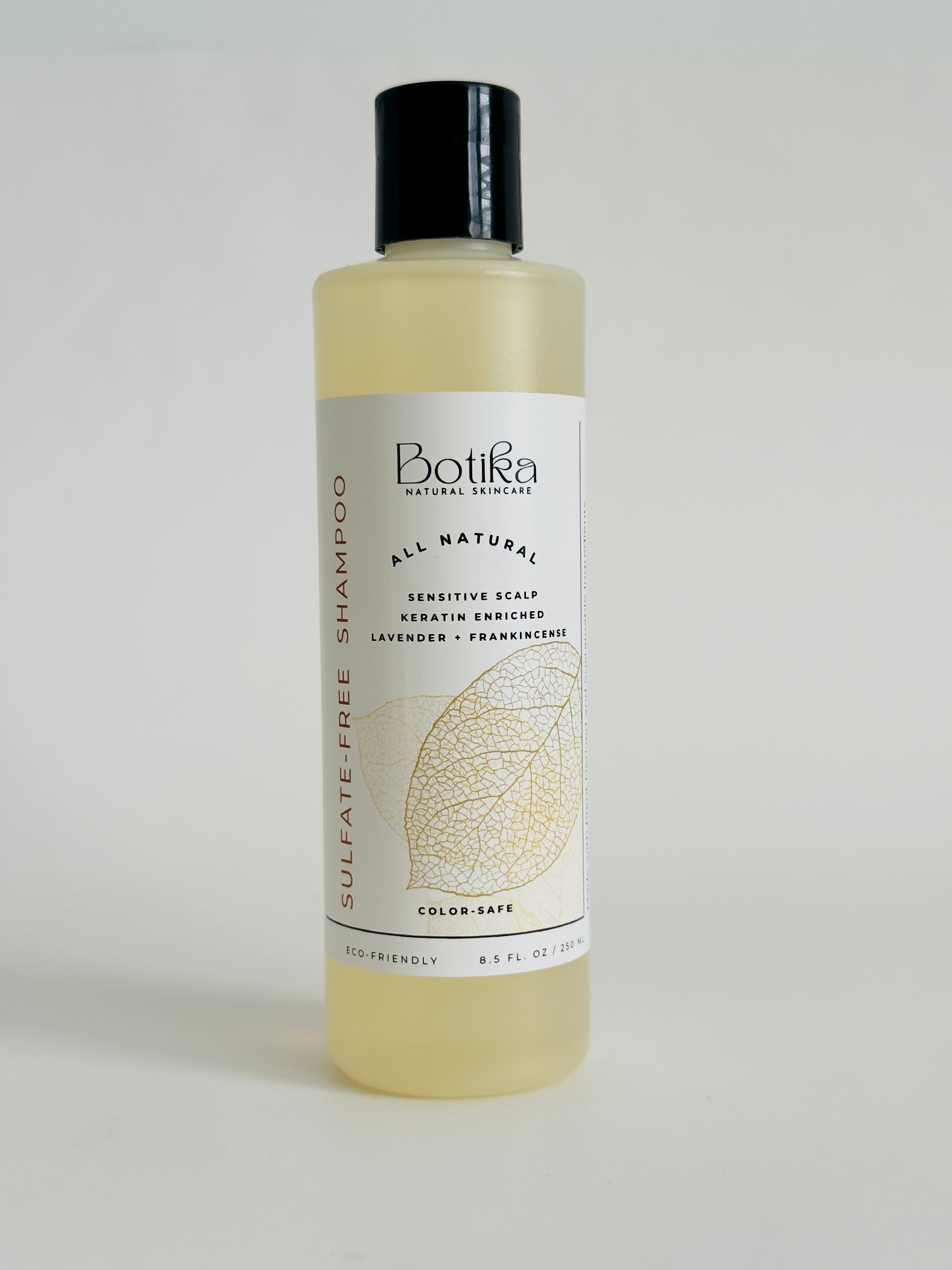 gentle sulfate-free natural shampoo