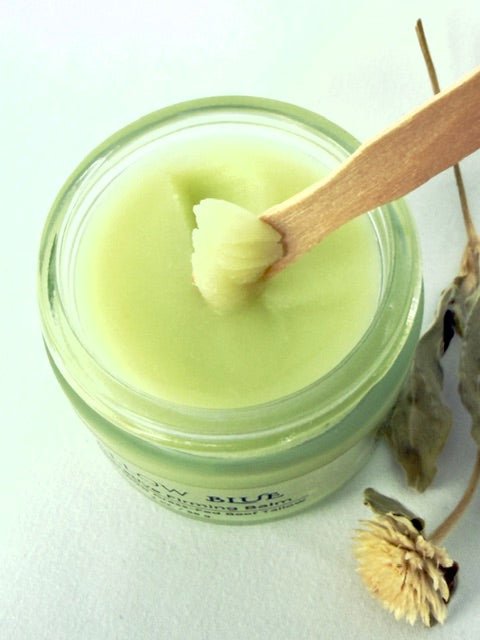 Blue Tansy Tallow Face Moisturizer restorative firming face balm by Botika Skincare